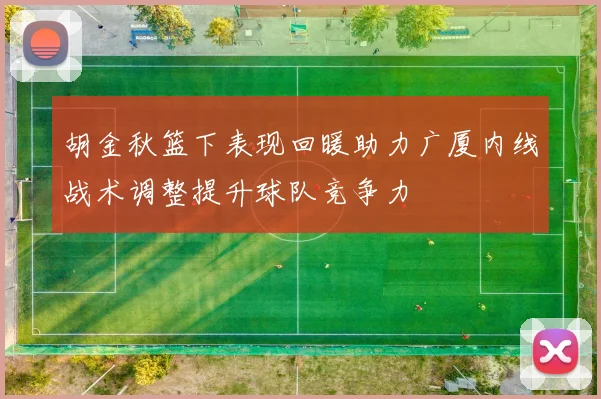 胡金秋篮下表现回暖助力广厦内线战术调整提升球队竞争力